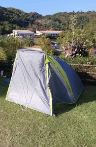 キャンプデビュー